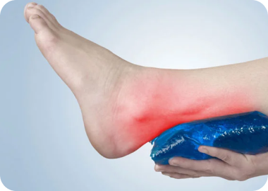 What are the symptoms of torn ankle ligaments? And what is the duration of its treatment?